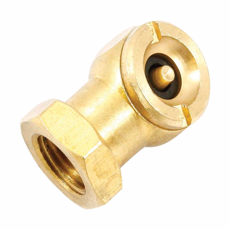 FORNEY - Forney Brass Air Chuck 1/4 in. Female 1 pc