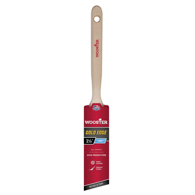 WOOSTER - Wooster Gold Edge 1-1/2 in. Angle Paint Brush