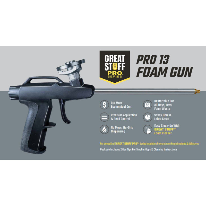DOW - Great Stuff Pro Series Lightweight Metal Expanding Foam Foam Gun