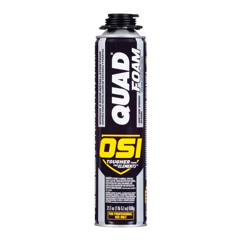 OSI - OSI Quad Tan Foam Window and Door Foam Sealant 21.1 oz - Case of 12