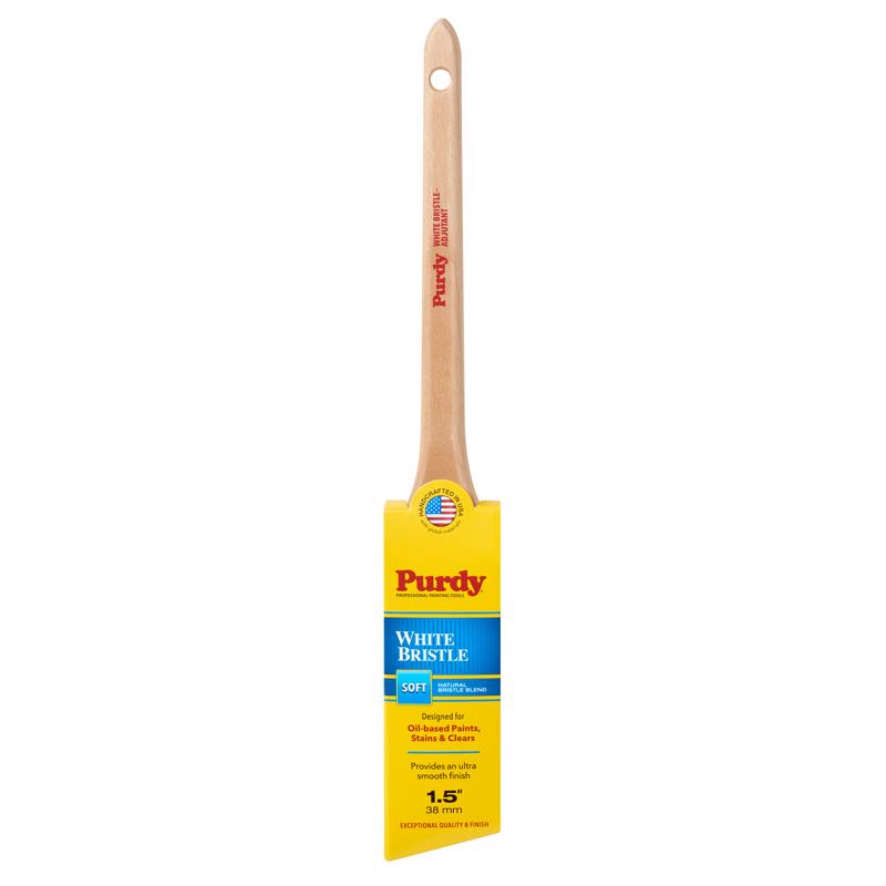 PURDY - Purdy White Bristle Adjutant 1-1/2 in. Soft Angle Trim Paint Brush