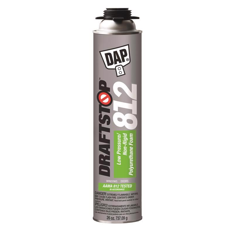 DAP - DAP Draftstop White Polyurethane Window and Door Sealant 26 oz - Case of 12