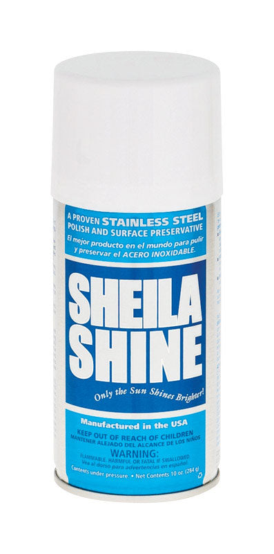 SHEILA SHINE - Sheila Shine No Scent Stainless Steel Cleaner & Polish 10 oz Spray