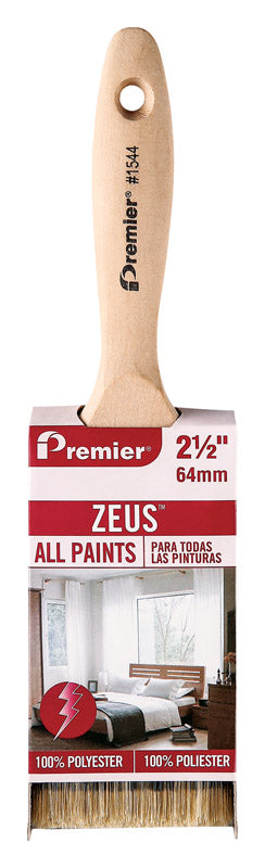 PREMIER - Premier Zeus 2-1/2 in. Stiff Flat Paint Brush - Case of 12