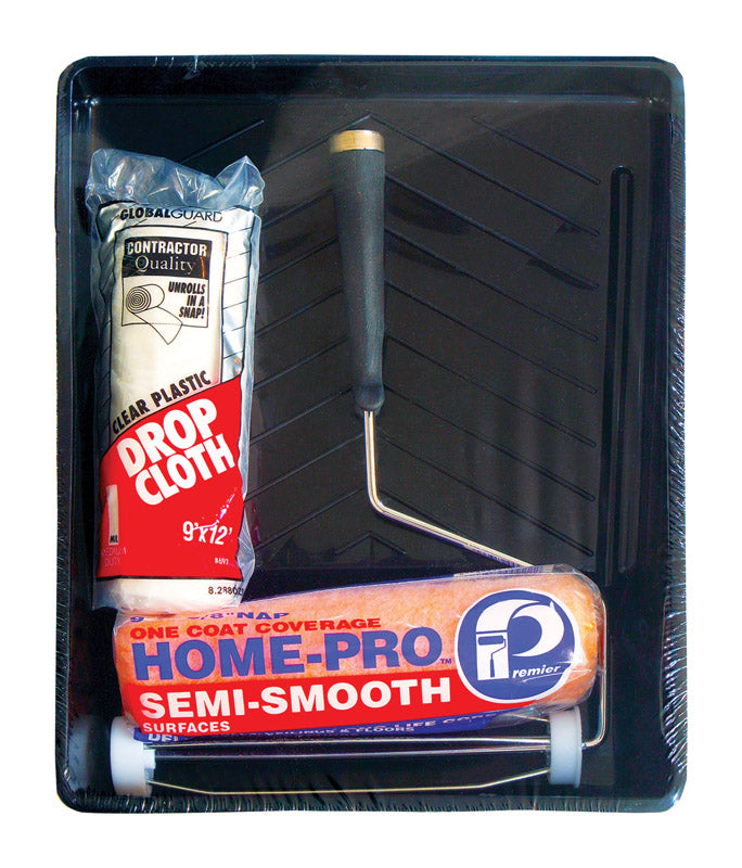 PREMIER - Premier Home-Pro 9 in. W Cage Paint Roller Kit Threaded End