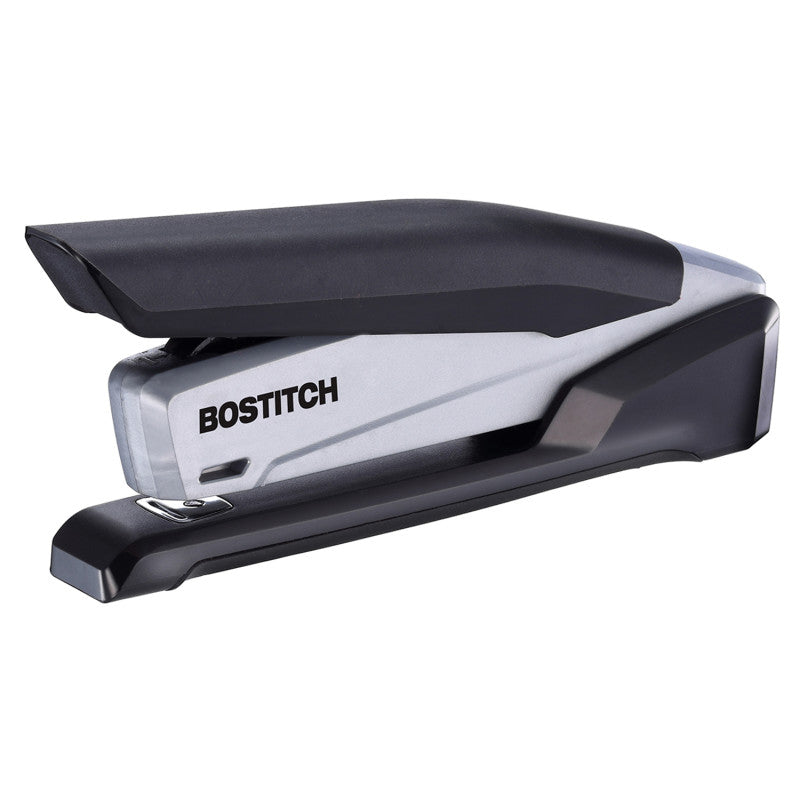 BOSTITCH - One-Finger Desktop Stapler, Black/Gray