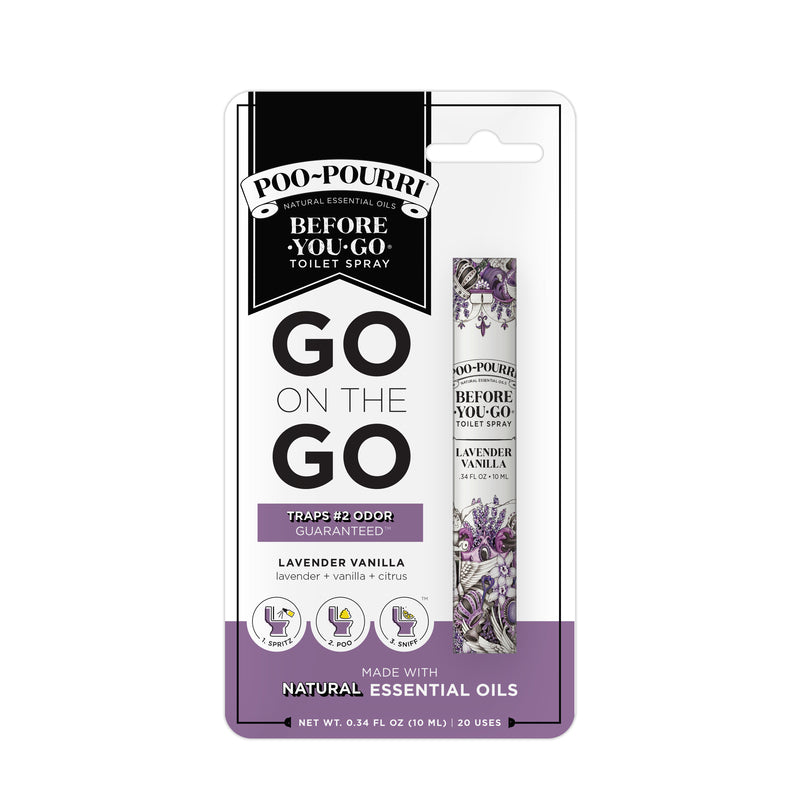 POO-POURRI - Poo-Pourri Lavender Vanilla Scent Odor Eliminator 10 ml Liquid