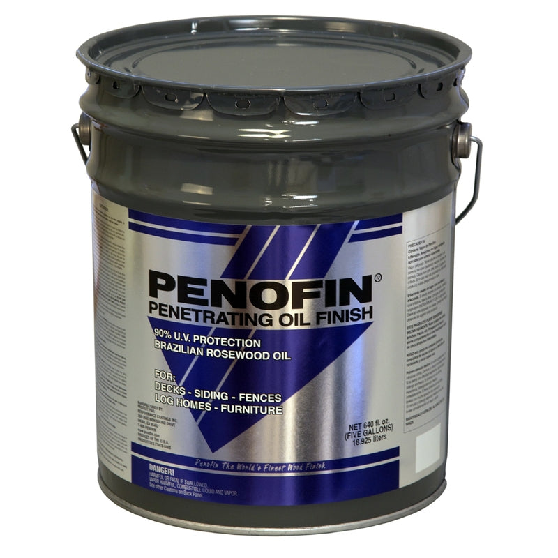 PENOFIN - Penofin Transparent Chestnut Oil-Based Penetrating Wood Stain 5 gal