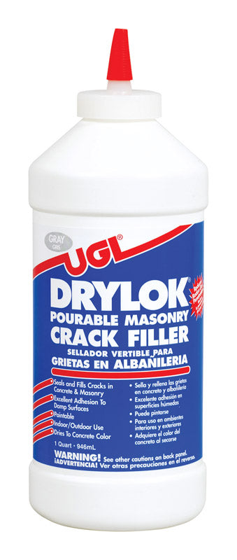 UGL - Drylok Gray Latex Masonry Crack Filler 1 qt - Case of 6