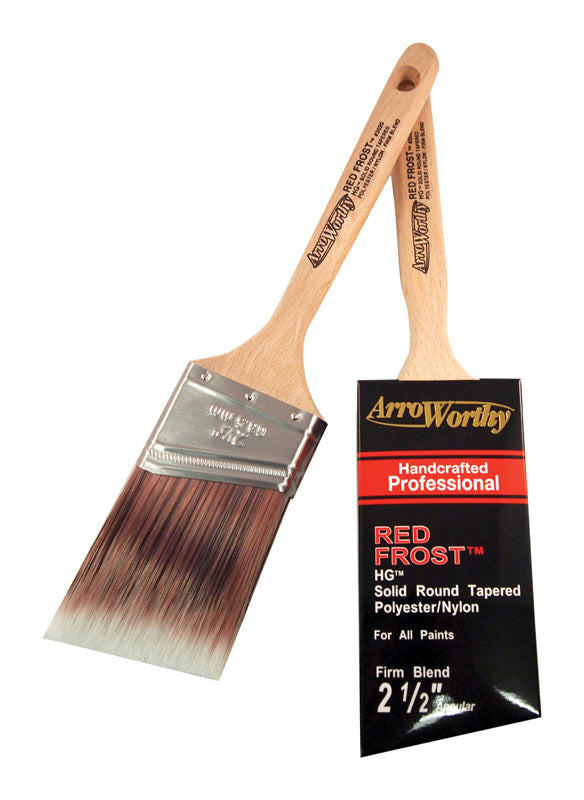 ARROWORTHY - ArroWorthy Red Frost 2-1/2 in. Angle Paint Brush