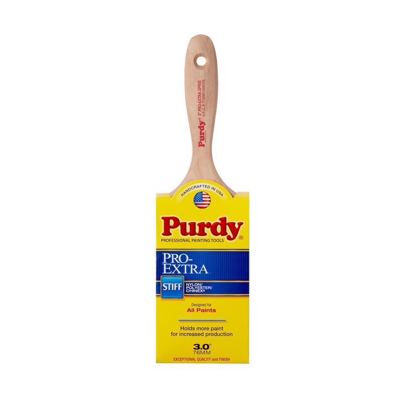 PURDY - Purdy Pro-Extra Sprig 3 in. Stiff Flat Trim Paint Brush