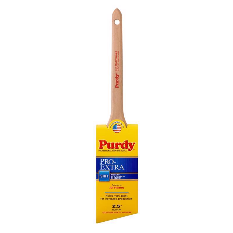 PURDY - Purdy Pro-Extra Dale 2-1/2 in. Stiff Angle Trim Paint Brush