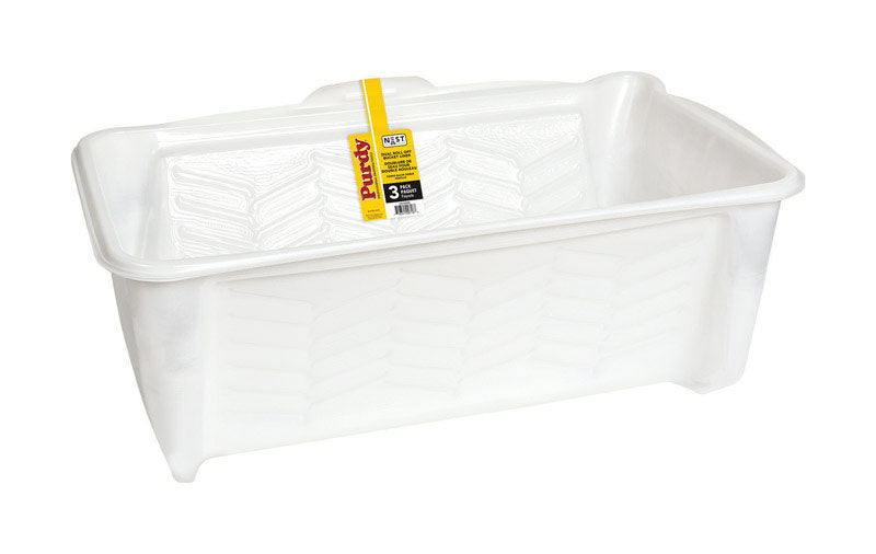 PURDY - Purdy NEST White 5 gal Plastic Dual Roll-Off Bucket Liner