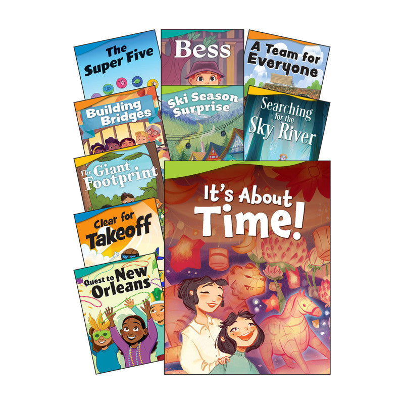 TEACHER CREATED MATERIALS - Literary Text Grade 3 Readers Set 1 10-Book Set