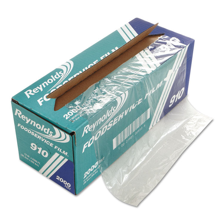 Reynolds Wrap - PVC Film Roll with Cutter Box, 12" x 2,000 ft, Clear