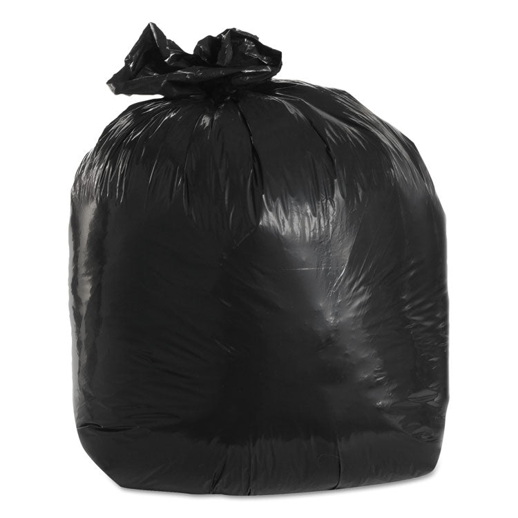 Trinity Plastics - Low-Density Can Liners, 20 gal, 1.5 mil, 30" x 36", Black, 100/Carton