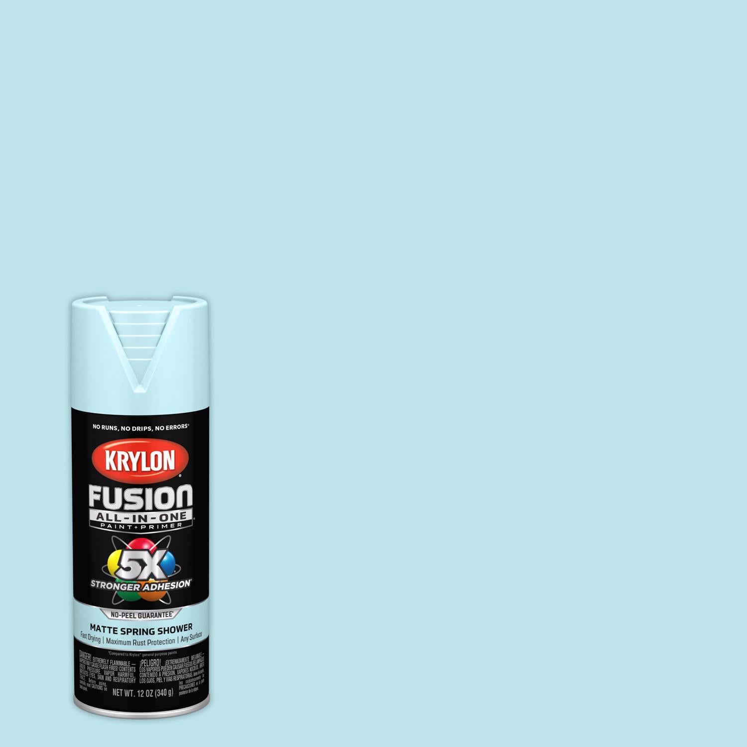 Krylon Fusion All-In-One Matte Spring Shower Paint+Primer Spray Paint 12 oz - Case of 6