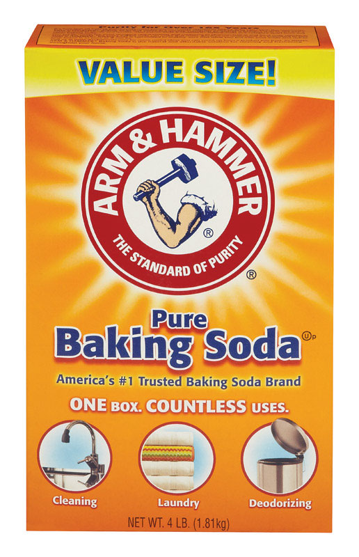 ARM & HAMMER - Arm & Hammer Baking Soda No Scent Cleaning Powder 4 lb