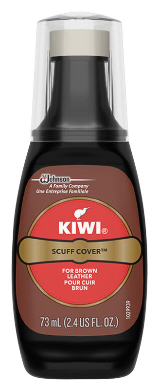 KIWI - Kiwi Scuff Cover Brown Shoe Polish 2.5 oz