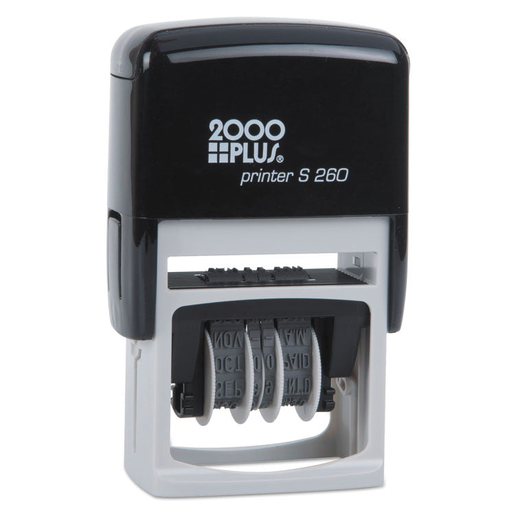 COSCO 2000PLUS - 4 in 1 e-Message Dater, 0.94 x 1.75, COMPLETED/EMAILED/ENTERED/SCANNED