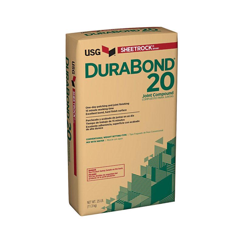 SHEETROCK - USG Sheetrock Durabond 20 Natural Ultra Lightweight Joint Compound 25 lb