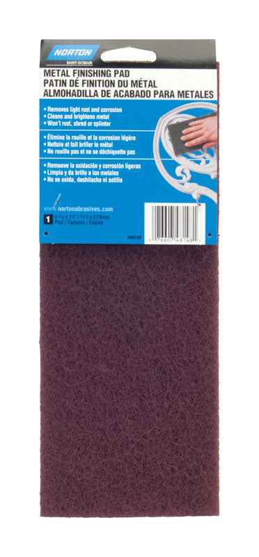 NORTON - Norton Very Fine Metal Finishing Pad 1 pk