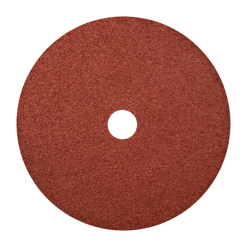 NORTON - Norton 7 in. Aluminum Oxide Center Mount F226/F240 Fiber Disc 24 Grit Extra Coarse 25 pk