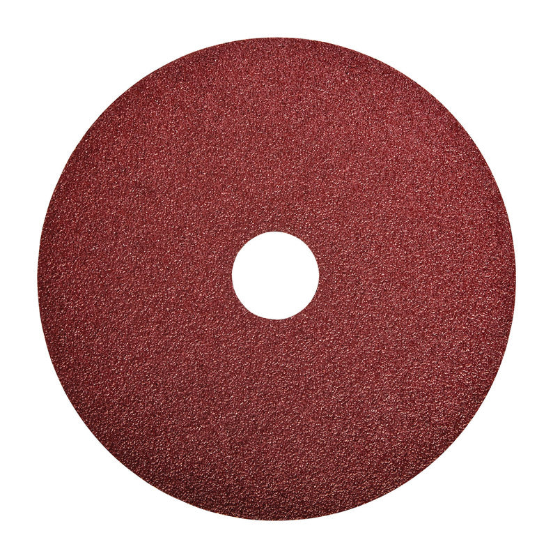 NORTON - Norton 5 in. D X 7/8 in. Aluminum Oxide Fiber Disc 50 Grit 25 pc