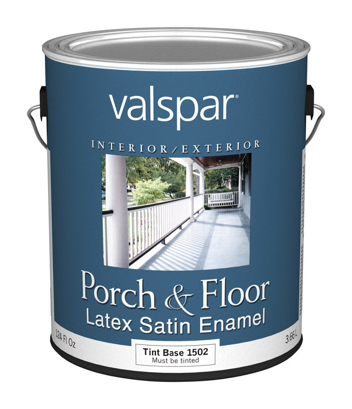 VALSPAR - Valspar Satin Tint Base Floor and Patio Coating 1 gal - Case of 2