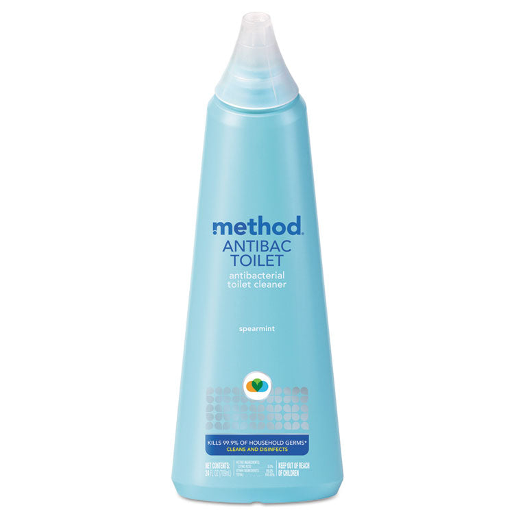Method - Antibacterial Toilet Cleaner, Spearmint, 24 oz Bottle