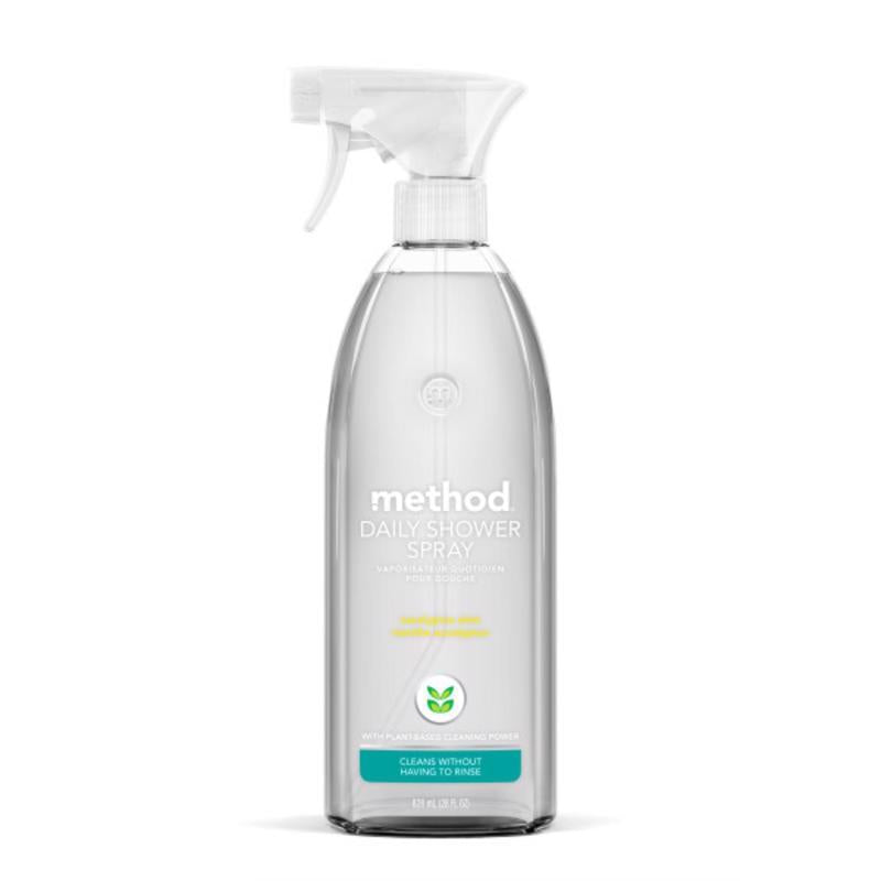 METHOD - Method Eucalyptus Mint Scent Daily Shower Cleaner 28 oz Liquid - Case of 8