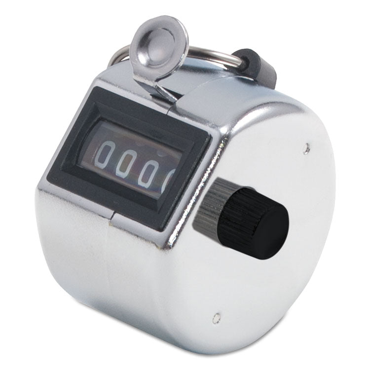Bates - Tally I Hand Model Tally Counter, Registers 0-9999, Chrome