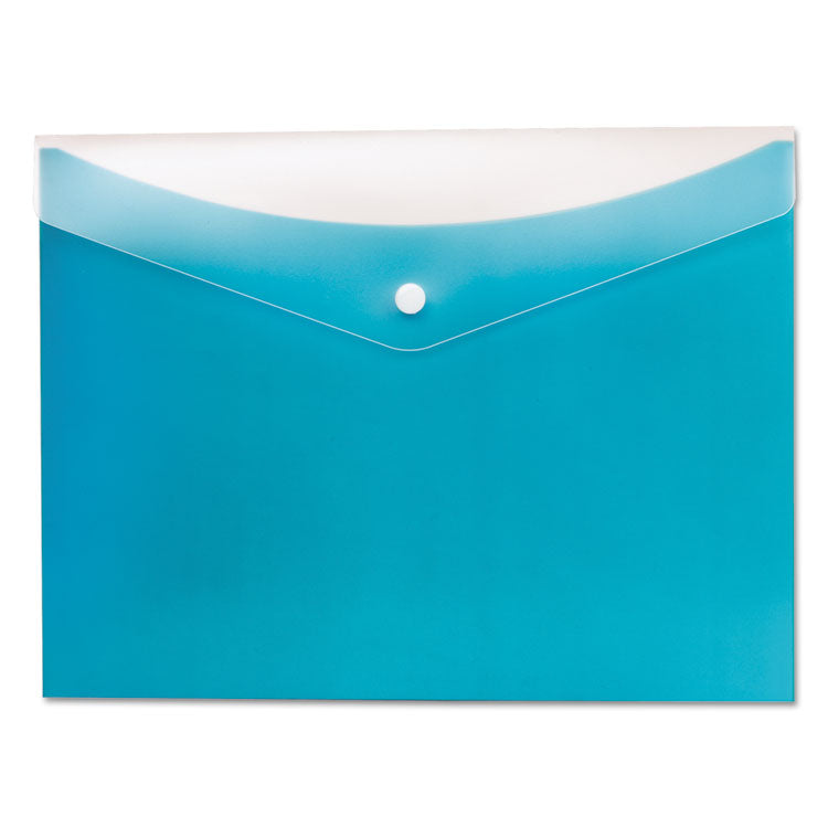 Pendaflex - Poly Snap Envelope, Snap Closure, 8.5 x 11, Blueberry