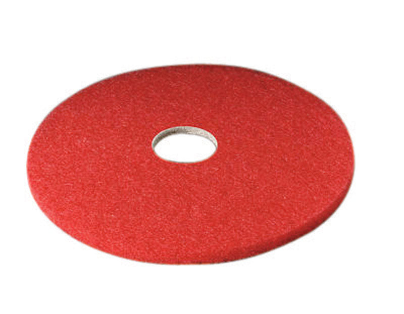 3M - 3M Scotch-Brite 17 in. D Non-Woven Natural/Polyester Fiber Buffer Floor Pad Red - Case of 5