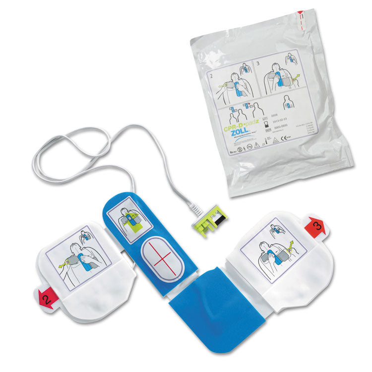 ZOLL - CPR-D-Padz Adult Electrodes, 5-Year Shelf Life