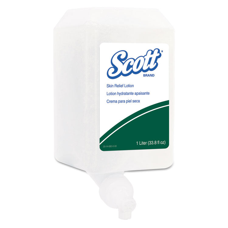 Scott - Skin Relief Lotion, 1 L Bottle, Fragrance Free