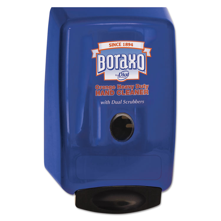 Boraxo - 2L Dispenser for Heavy Duty Hand Cleaner, 10.49 x 4.98 x 6.75, Blue