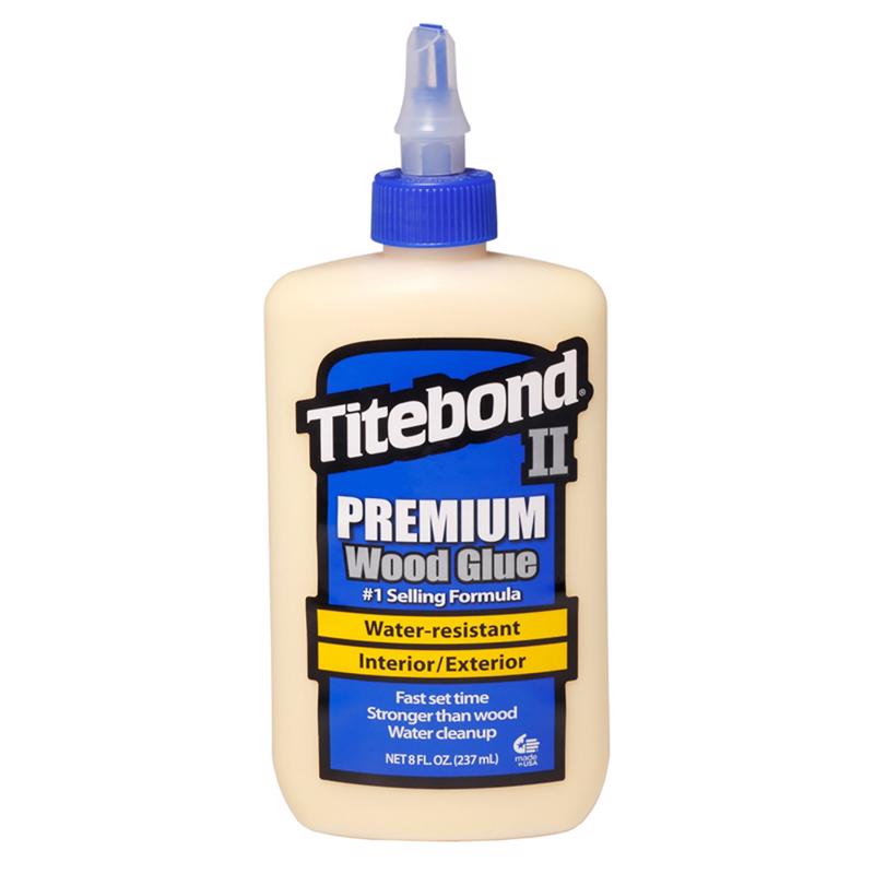 TITEBOND II - Titebond II Premuim Cream Wood Glue 8 oz