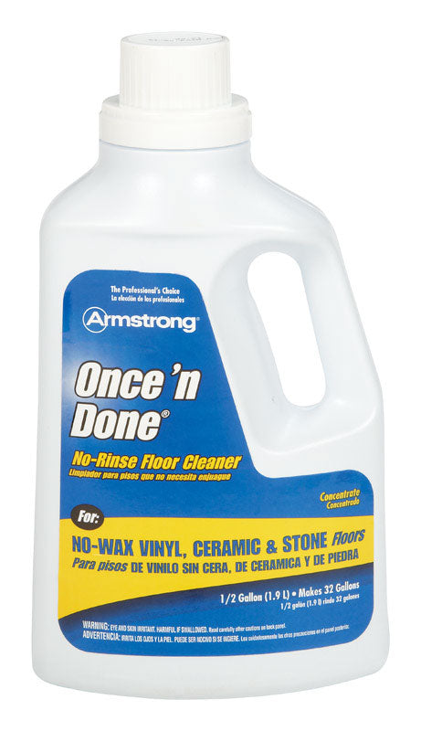 ONCE'N DONE - Armstrong Once'N Done Citrus Scent Floor Cleaner Liquid 64 oz