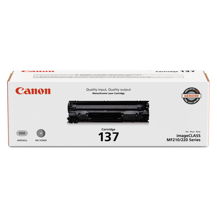 Canon - 9435B001 (137) Toner, 2,400 Page-Yield, Black