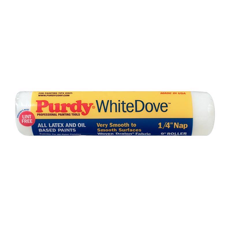 PURDY - Purdy White Dove Woven Fabric 9 in. W X 1/4 in. Paint Roller Cover 1 pk