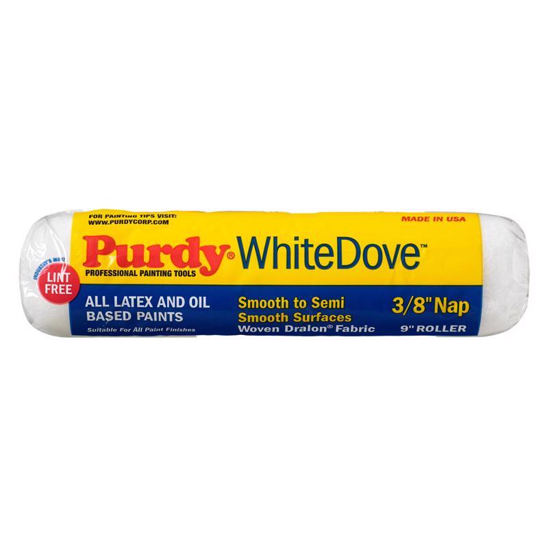 PURDY - Purdy White Dove Woven Fabric 9 in. W X 3/8 in. Paint Roller Cover 1 pk