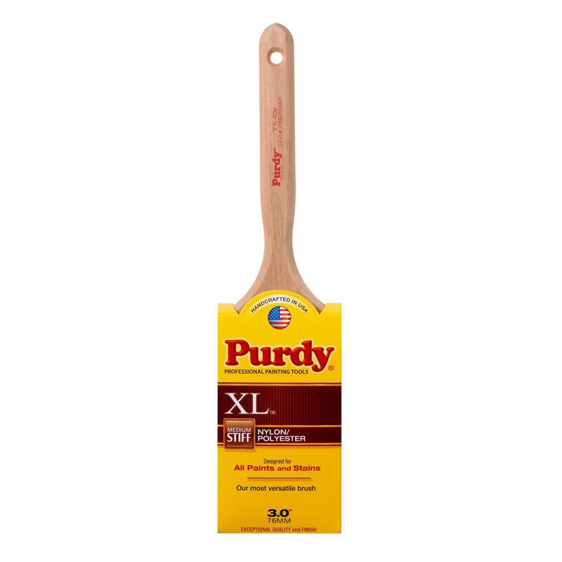 PURDY - Purdy XL Bow 3 in. Medium Stiff Flat Trim Paint Brush