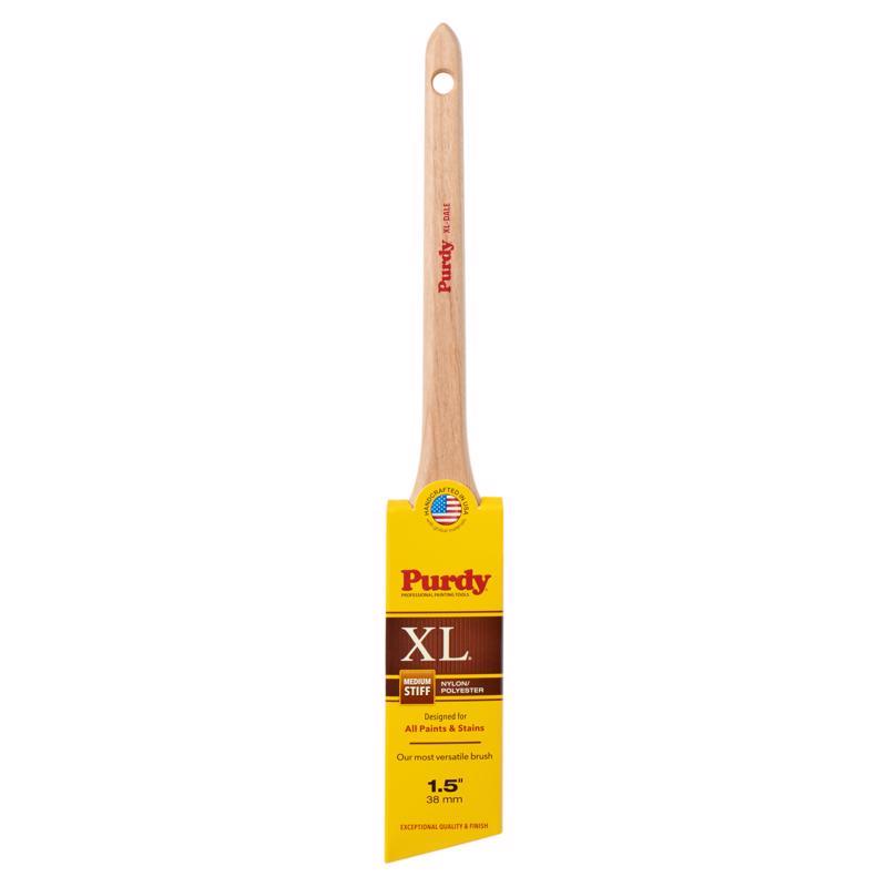 PURDY - Purdy XL Dale 1-1/2 in. Medium Stiff Angle Trim Paint Brush