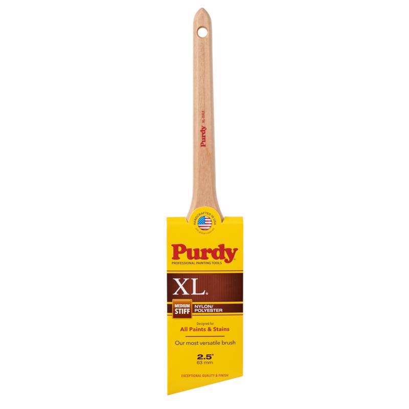 PURDY - Purdy XL Dale 2-1/2 in. Medium Stiff Angle Trim Paint Brush