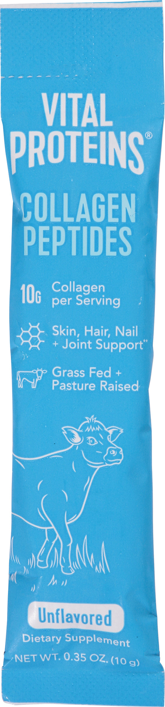 Vital Proteins Unflavored Collagen Peptides 0.35 oz - Case of 20