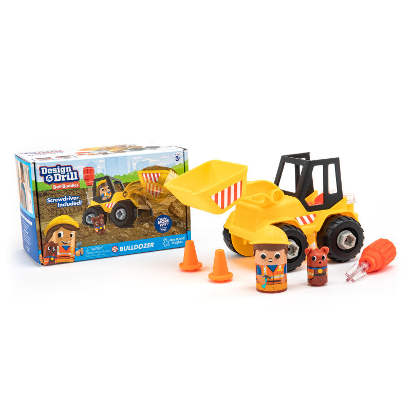 EDUCATIONAL INSIGHTS - Design & Drill Bolt Buddies Bulldozer