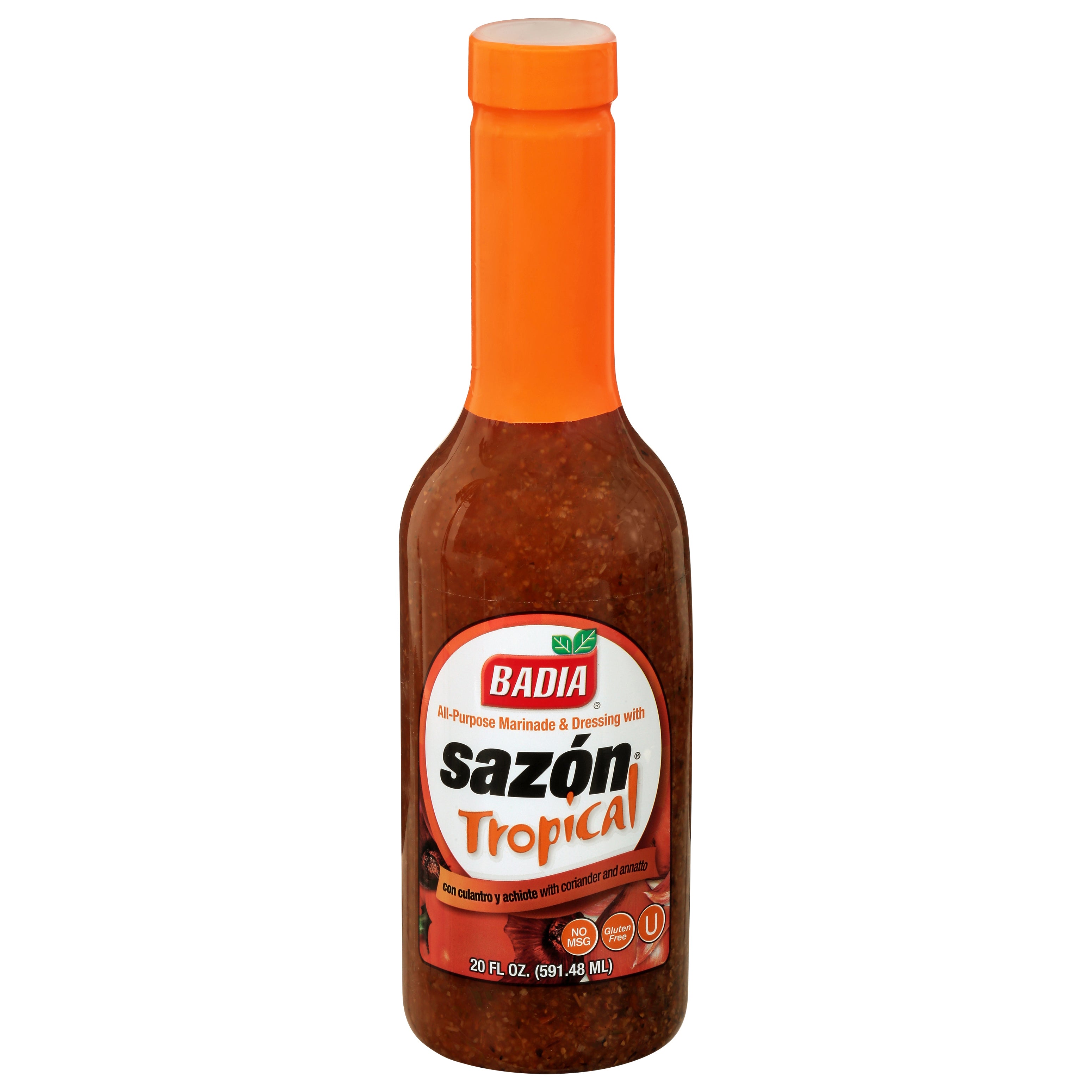 Badia All-Purpose Marinade & Dressing with Sazon Tropical 20 fl oz - Case of 6