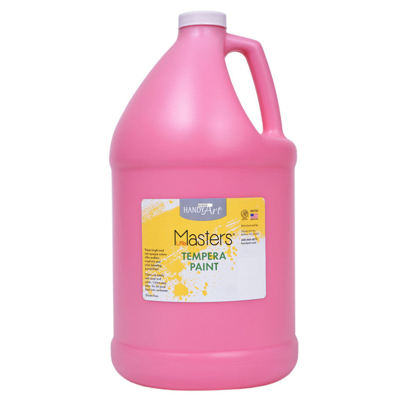 HANDY ART - Little Masters® Tempera Paint, Pink, Gallon