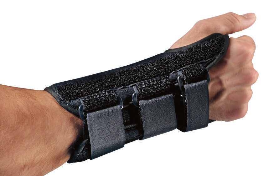 DJO - Wrist Brace ProCare® ComfortFORM™ Aluminum / Foam / Spandex / Plastic Right Hand Black 2X-Small [1/EA]